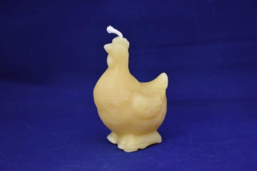Beeswax Hen Candle