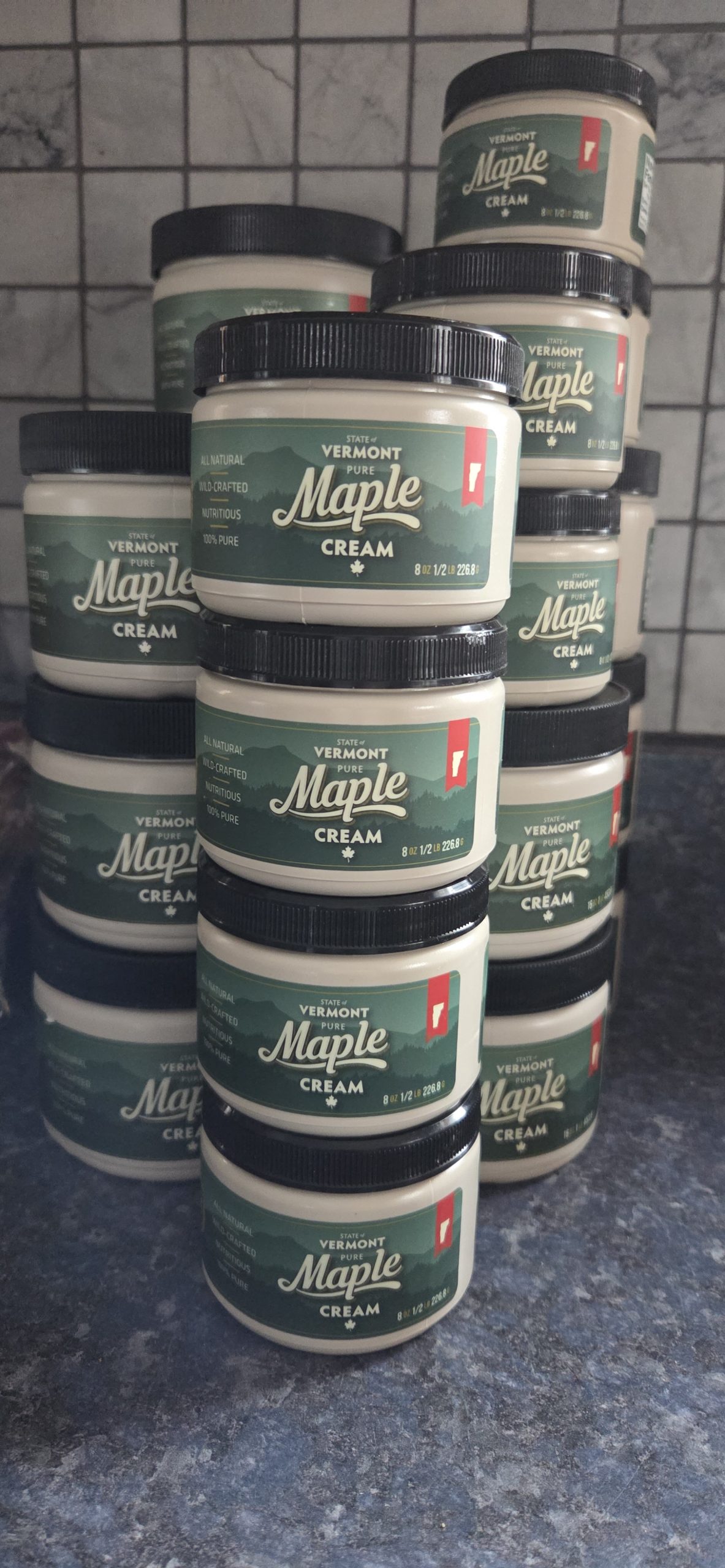 Hi Vue maple cream - similar to a creamy peanut butter that has a deep carmalized maple flavor that melts on your tongue