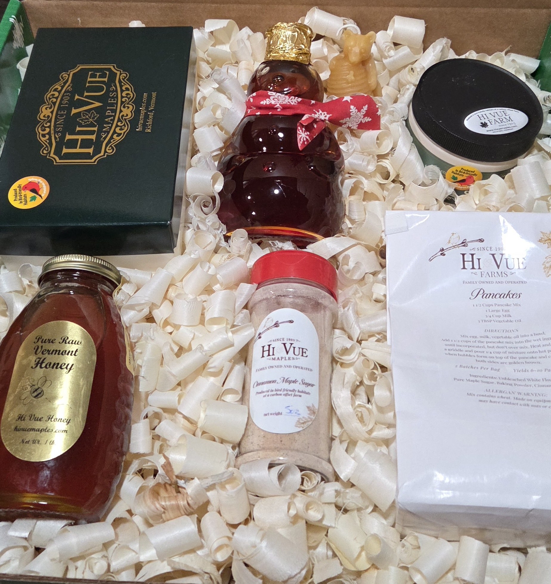 The Gift of Vermont - send our signature collection of maple goodness and honey