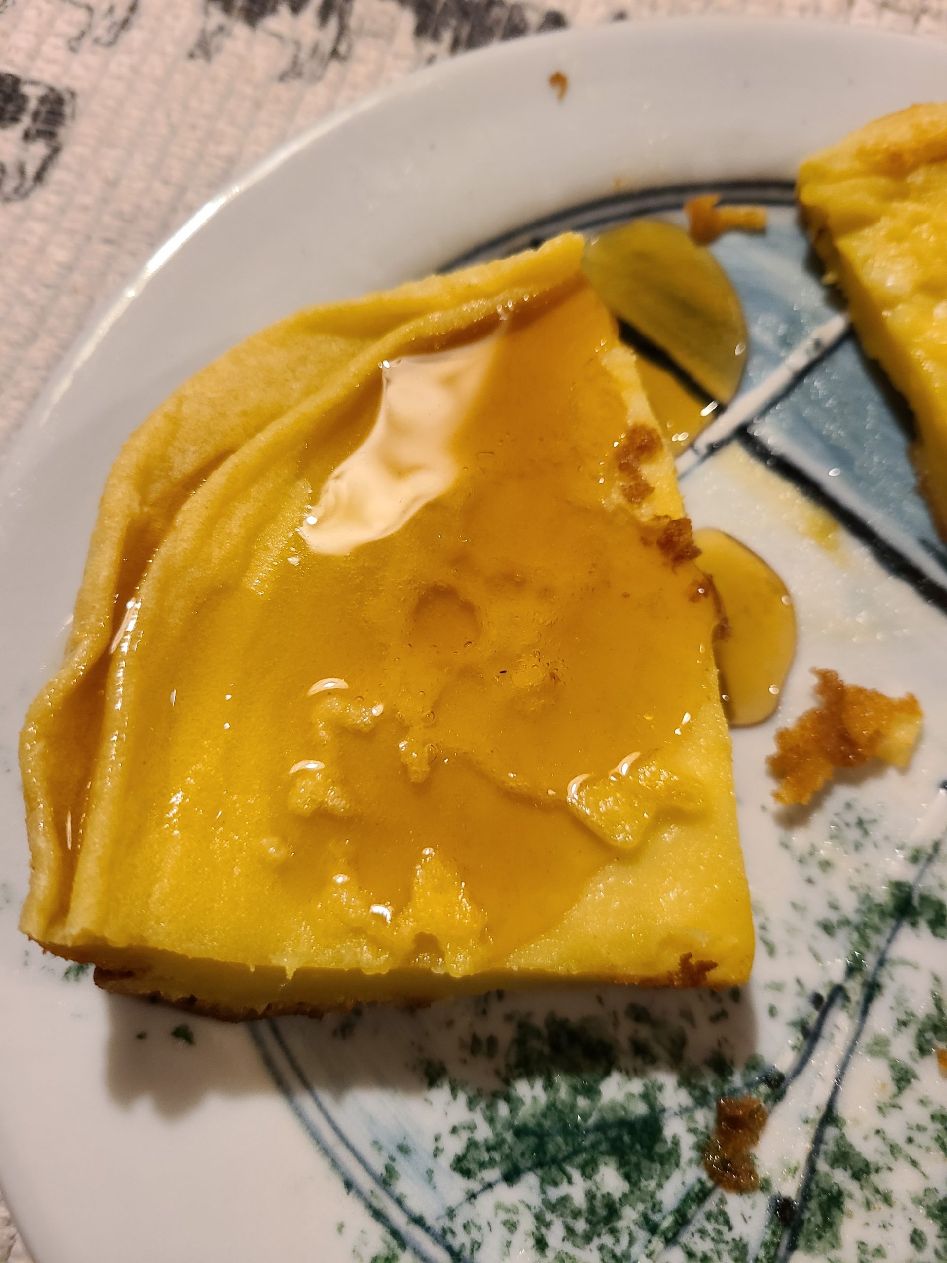 Finnish Pancake with maple syrup